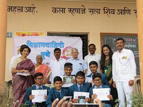 Prize distribution ceremony and Atik Felicitation at Tulapur